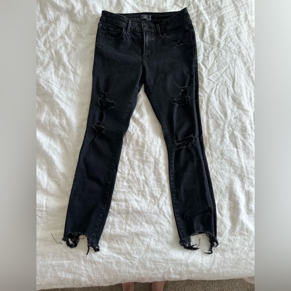 Abercrombie & Fitch women’s ‘mid rise super skinny ankle’ jeans